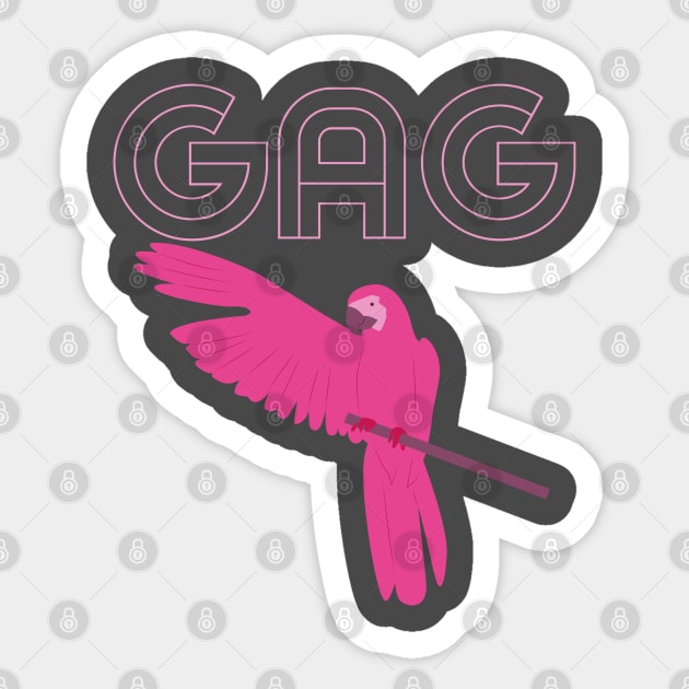 Gag Sticker by owlfork